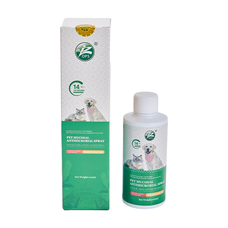 Enhanced Pet Mucous Care with Antimicrobial Spray Solution