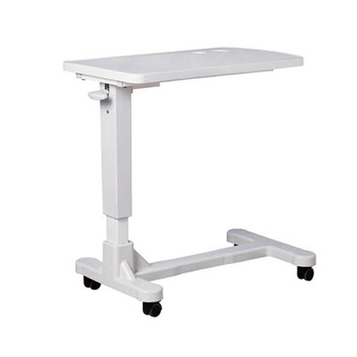 Maidesite Dinner Rotate Overbed Table with Wheels Adjustable Over Bed Table for Hospital Furniture