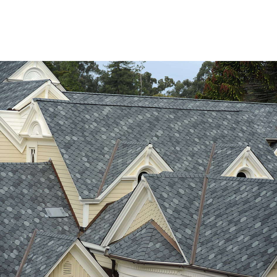Bitumen Asphalt Shingles Roof Tropical Forest Rainy Weather Tiles Roofing Materials 3 Tab Shingle