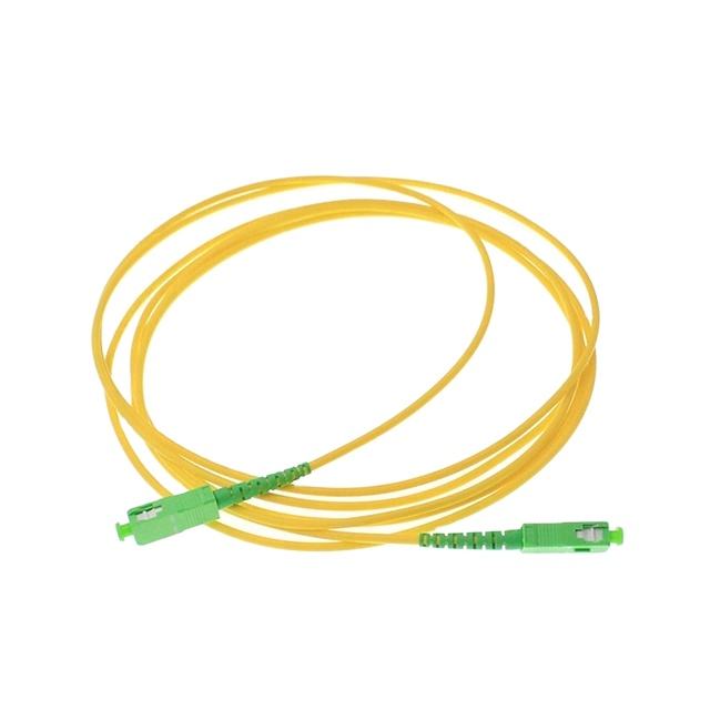 Single Mode SC/APC-SC/APC 0.9mm 2.0mm 3.0mm Simplex Duplex PVC LSZH Optical Fiber Patch Cord