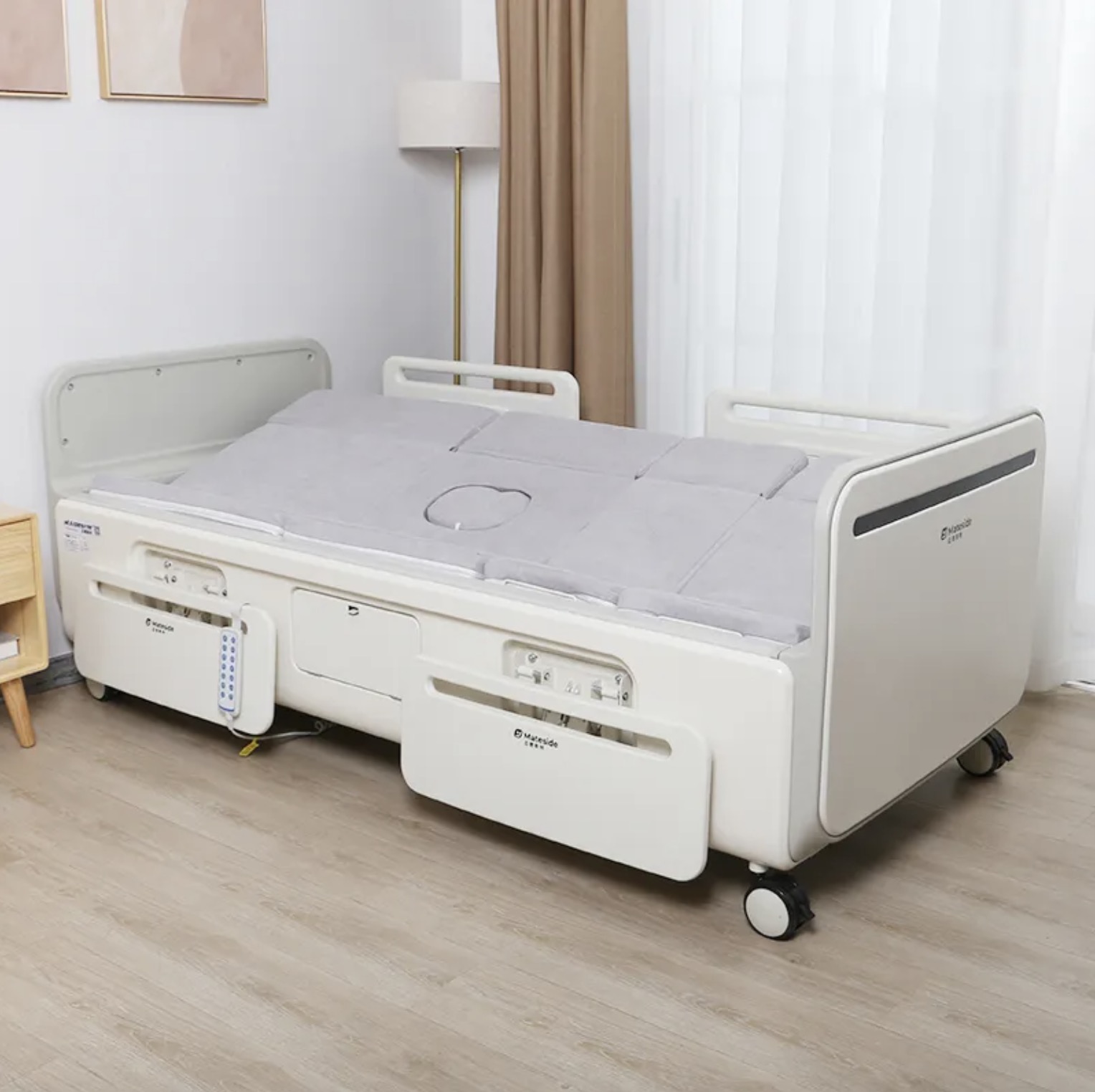 Maidesite H91 High end medical home care nursing bed electrical hospital bed 3 function