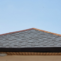 OEM And ODM Construction Roofing Laminated 1000×340×5.2mm Asphalt Shingle Roof Tile