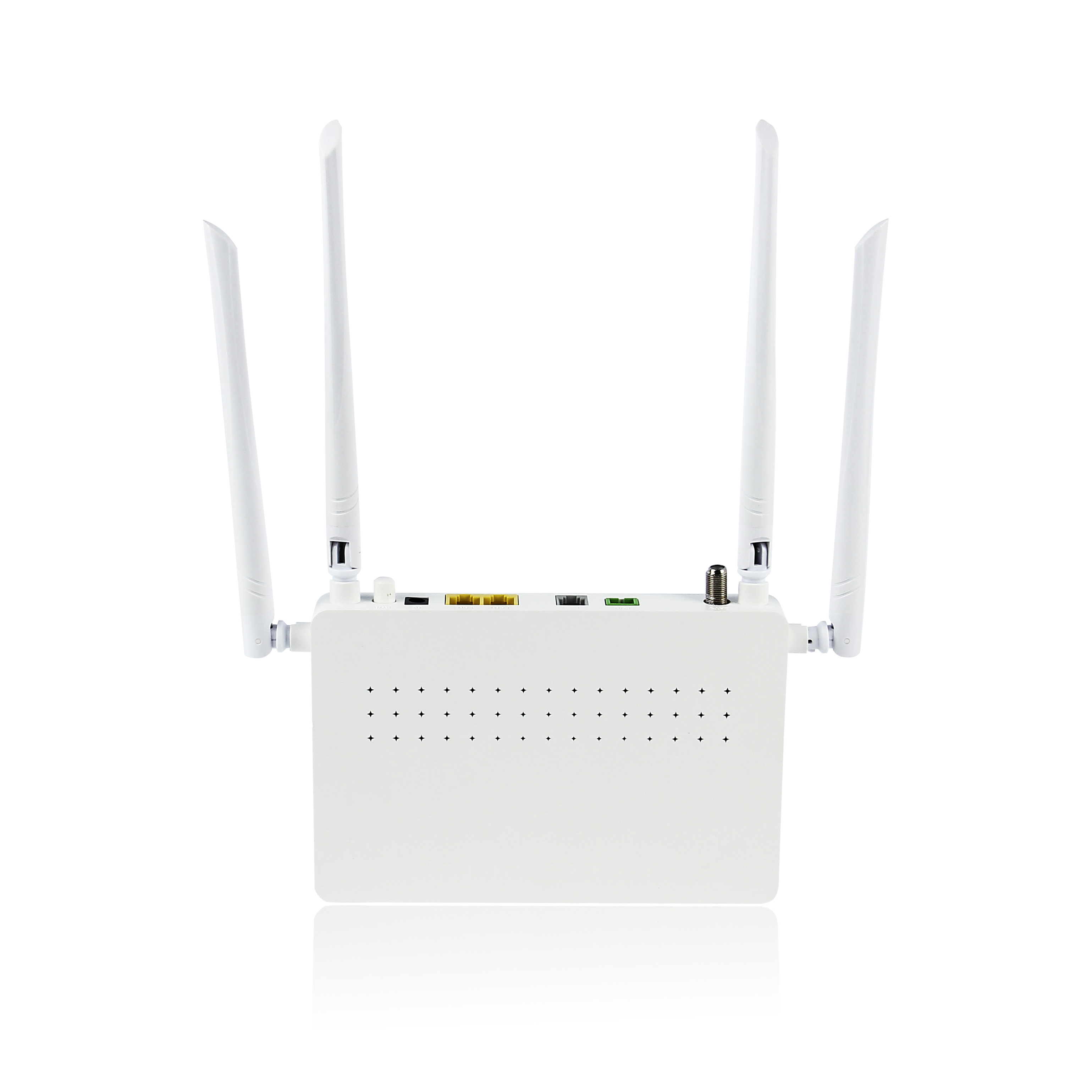 2 Ports Dual Band Onu 2Ge Wifi Catv Post Onu Catv Gpon Ont Onu