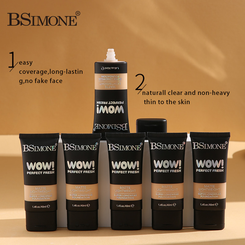 BSIMONE hydrating Concealer Foundation is naturally clear, long-lasting, and non-flabling