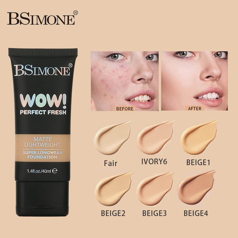 BSIMONE hydrating Concealer Foundation is naturally clear, long-lasting, and non-flabling