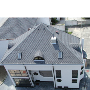 House roofing products 20 years quality heat noise insulation single layer roofing with asphalt shingles