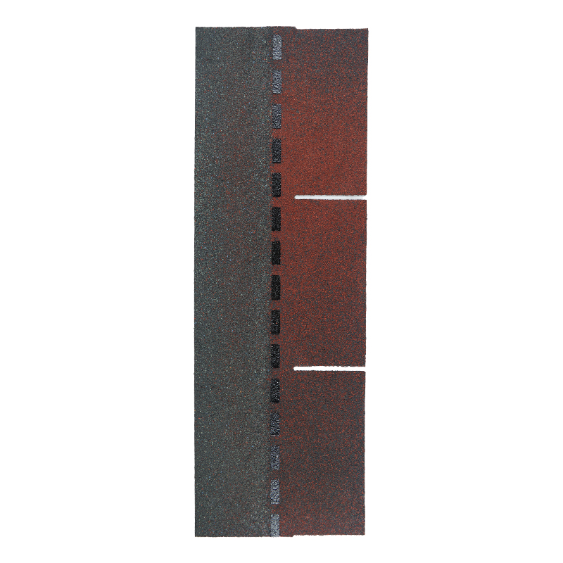 Fiberglass shingle type 3 rectangular bitumen roofing sheets - asphalt shingle (3-tab shingle)(kt: 333 x 1000 mm, 21 pieces/bag)