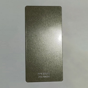 Customized Matte champagne silver Pure Polyester Powder Coating