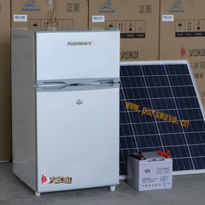 BCD-98 DC refrigerator RV fridge 12V24V battery Solar refrigerator for Africa with freezer and cooler part 48V is available