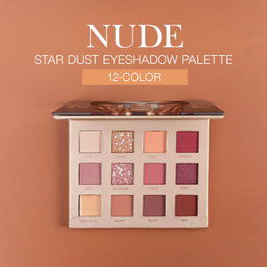 BSIMONE 12 color star dust eyeshadow palette OEM ODM