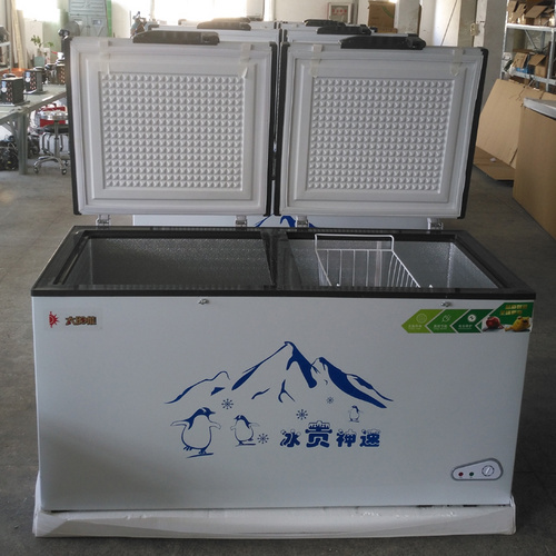 BD/BC-508 DC Solar freezer 12V24V battery chest freezer for Africa deep freezer for Cold chain logistics 48V is available