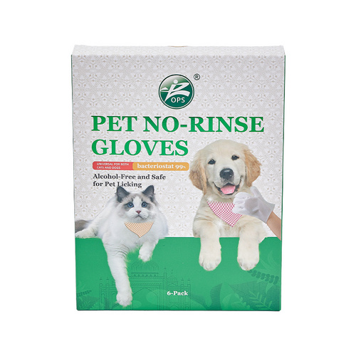 Pet Cleaning Gloves Wet Wipes for Dogs and Cats