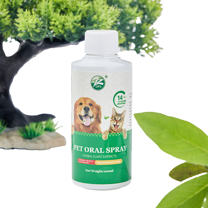 Private Label Oral Spray for Pets Supply Cleaning Odor Eliminator Natural Organic