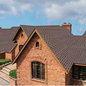 Fire-resistance Fiberglass Asphalt Roof Easy To Install Roofing Material Asphalt Shingles