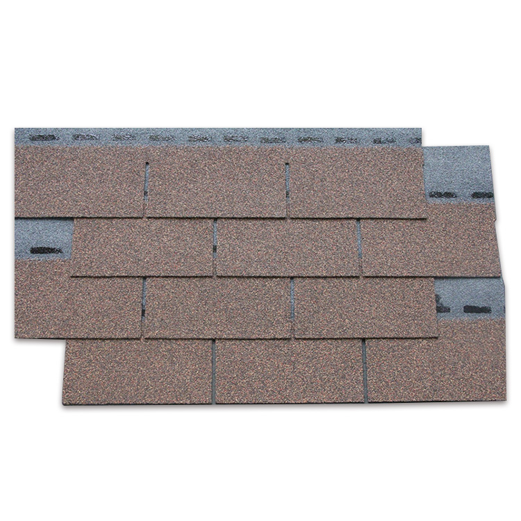 Economic Roof Tiles Single Layer Asphalt Type 3 Tab Roofing Asphalt Shingle