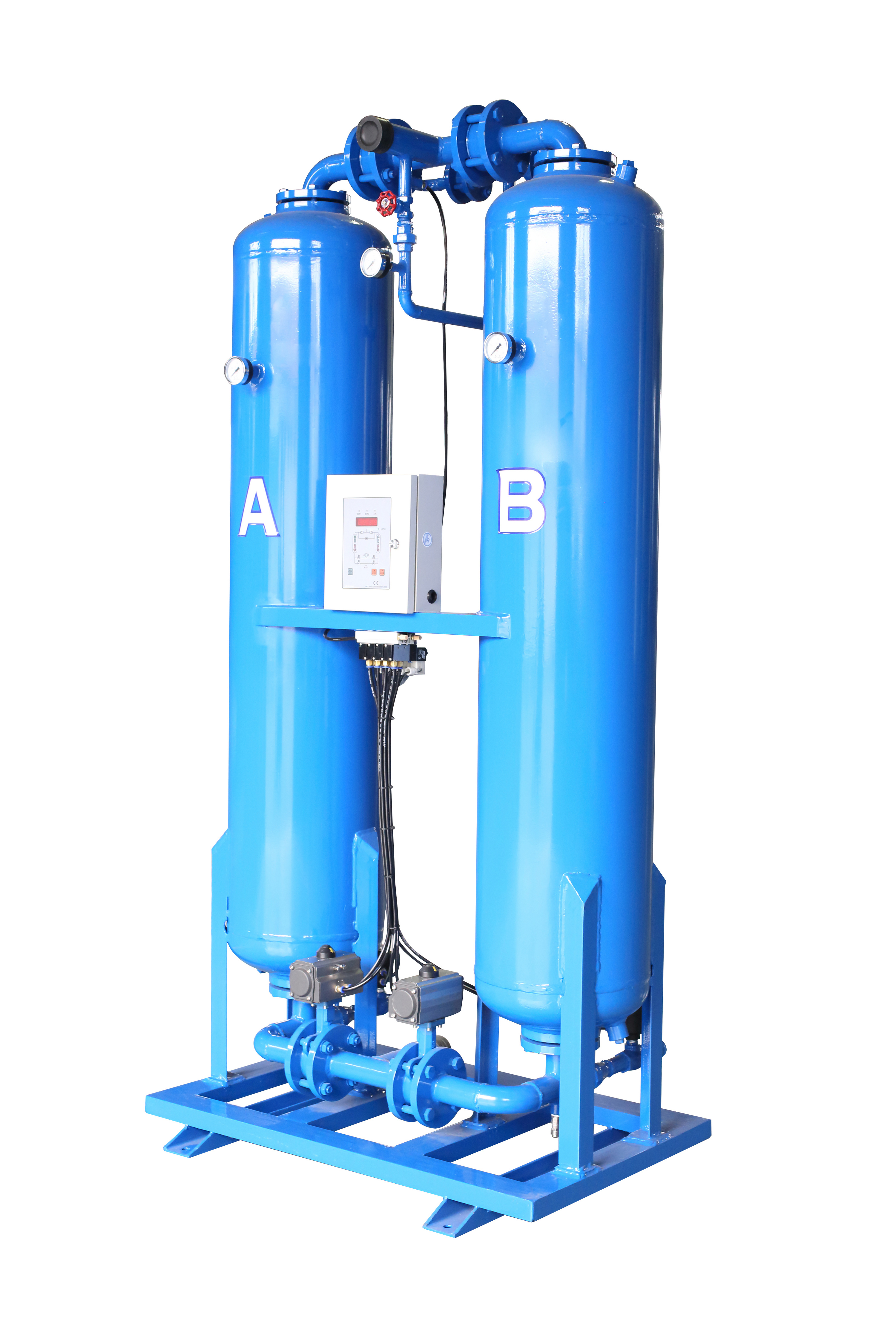 KXD series Heatless desiccant air dryer adsorption regeneration dryer for air compressor