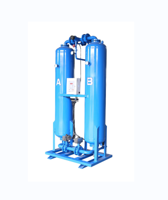 CFM 92 Heatless desiccant air dryer adsorption regeneration dryer for air compressor