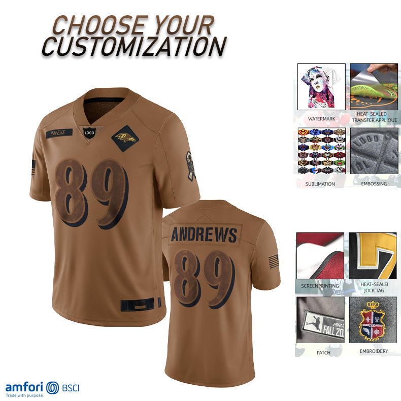 Hot selling oem custom american football uniform custom logo american football jersey american sports style jerseys