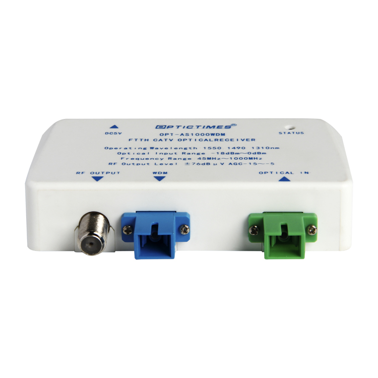 Good Price FTTH CATV Passive Optical Receiver PON Mini WDM Fiber Optical Node