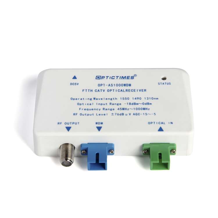 FTTH Catv 1550 Mini Node Active Optical Mini Node With Wdm