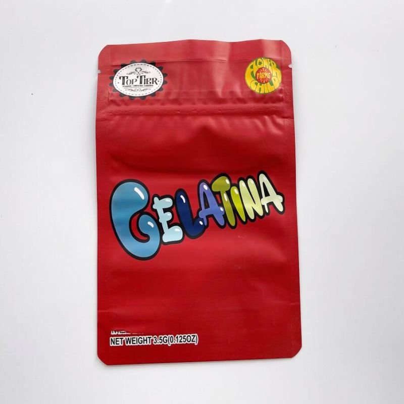 Customized Dried Potato Chips Food Zip Lock Mylar Bags Candy Packaging PE Zipper Snack Bag