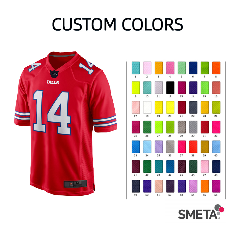 Hot sale oem design 100%polyester american jerseys for football custom breathable mens american football uniform