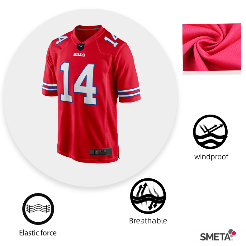 Hot sale oem design 100%polyester american jerseys for football custom breathable mens american football uniform