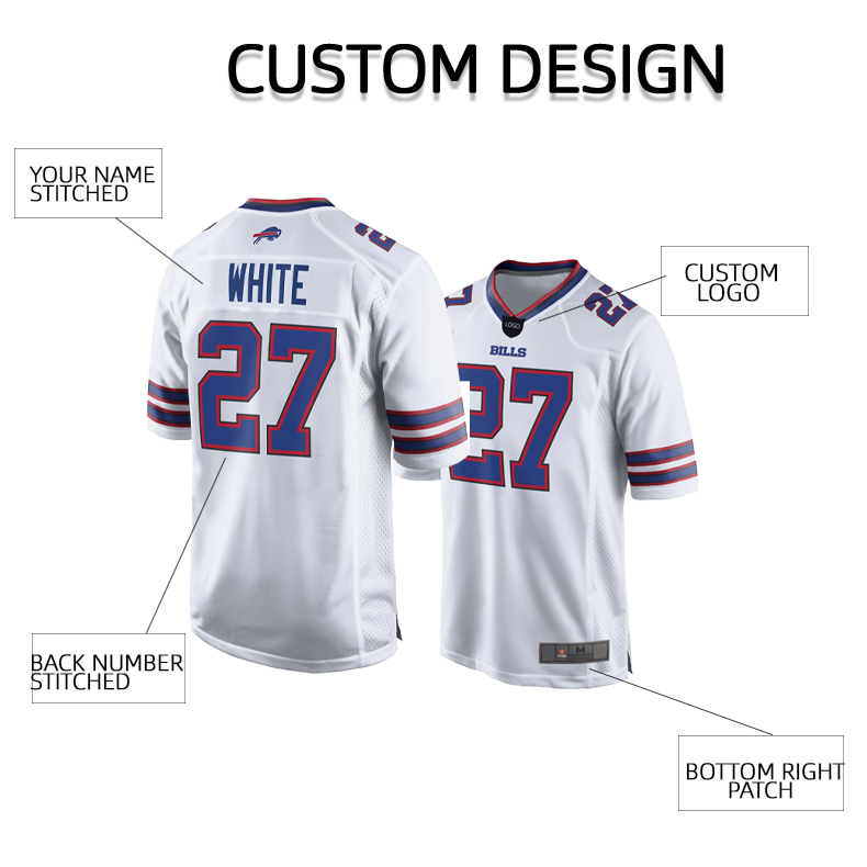 Hot sale oem design rugby jersey 100%polyester custom logo american sports uniform custom mens american football jersey