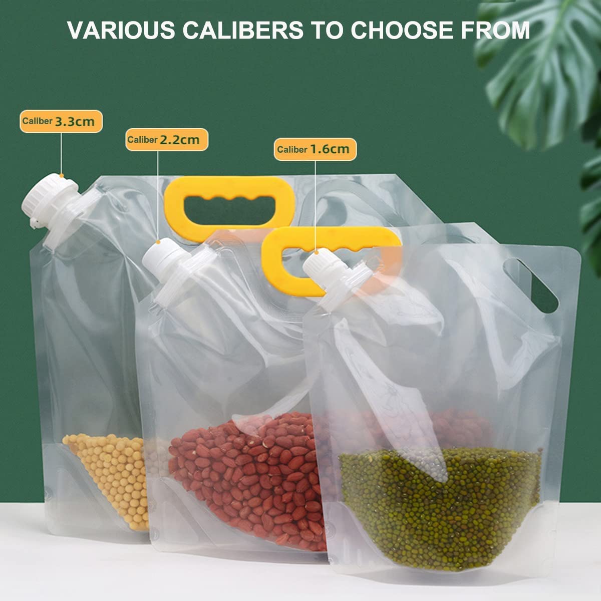 Custom Reusable Food Spout Pouch Bag For Shampoo Refill Sub-packaging Drink Pouch with Spout Packaging Liquid Pouch