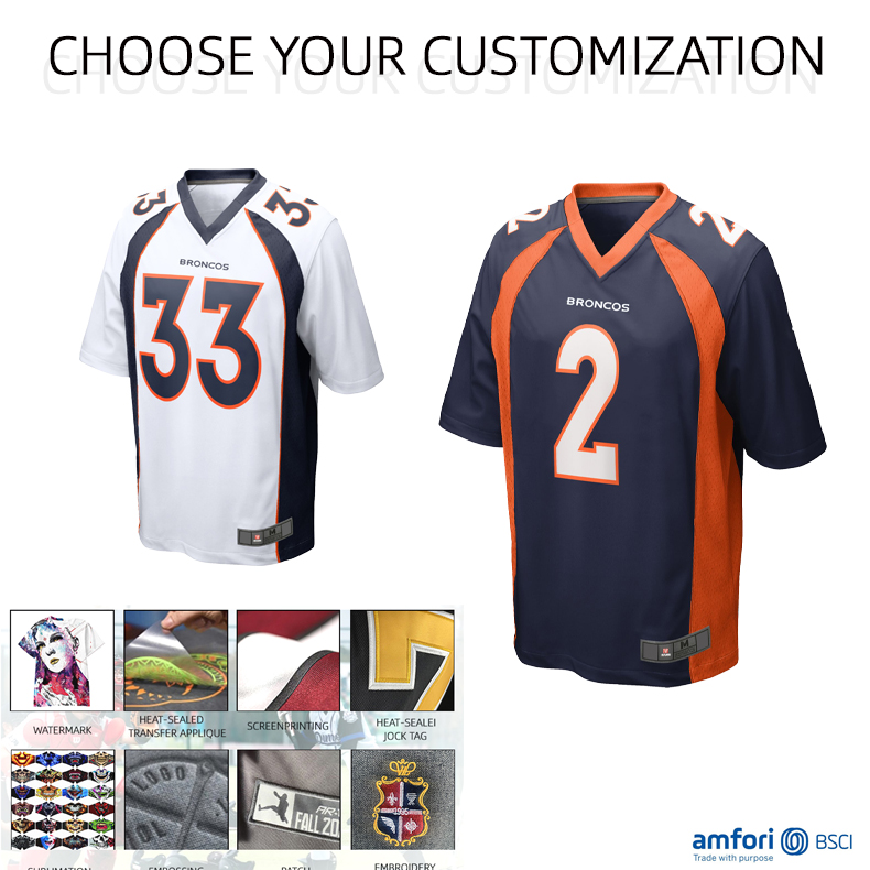 Oem custom design men rugby jersey 100%polyester custom football uniforms american custom american football jerseys for men