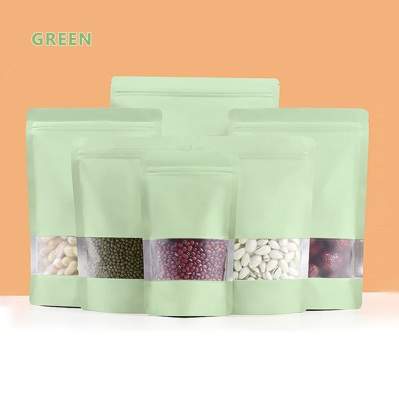 Factory Foil Customized Design Ziplock Stand Up Tea/matcha powder Packaging Bag Pouch sachet the personal logo tea packaging