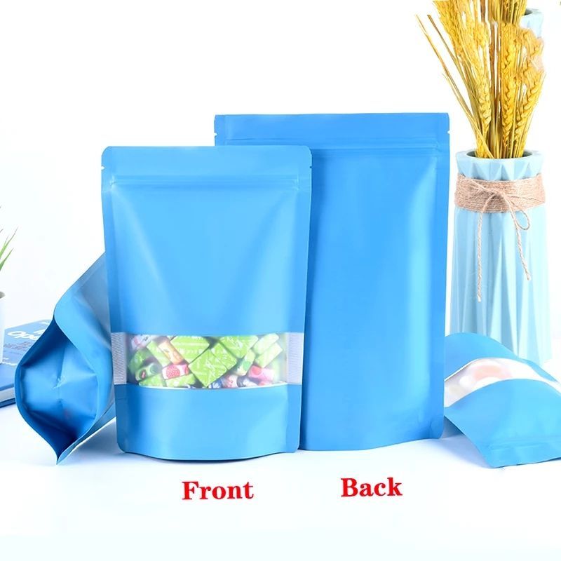 Factory Foil Customized Design Ziplock Stand Up Tea/matcha powder Packaging Bag Pouch sachet the personal logo tea packaging