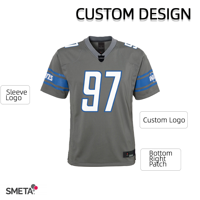 Oem custom design men rugby jersey 100%polyester custom american jersey shirts custom american football jerseys for men