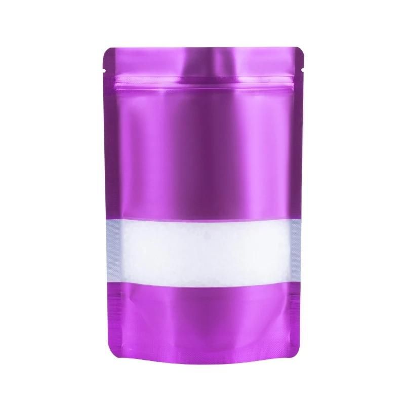 Packaging Bag Self-supporting Ziplock Bag Biscuit Bag Transparent Cosmetic Food PE Stand up Pouch