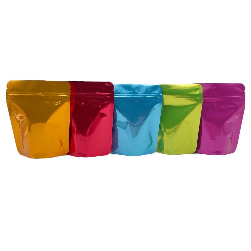 Packaging Bag Self-supporting Ziplock Bag Biscuit Bag Transparent Cosmetic Food PE Stand up Pouch