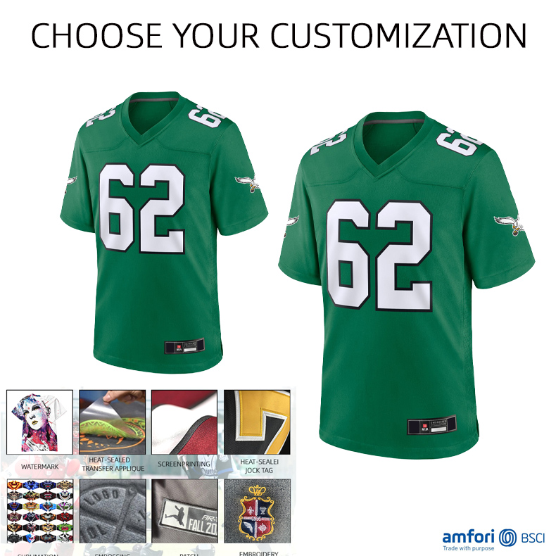 Oem custom logo design men rugby jersey 100%polyester custom american football uniform custom american football jerseys