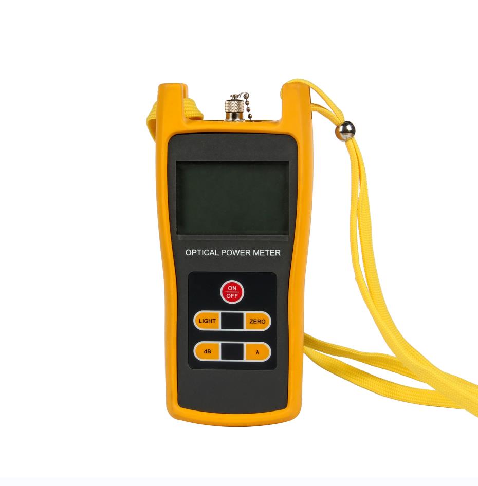 Portable Mini OPM Optical Power Meter Inspection Instrument FTTH Fiber Tester