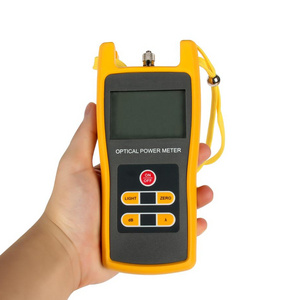 Portable Mini OPM Optical Power Meter Inspection Instrument FTTH Fiber Tester