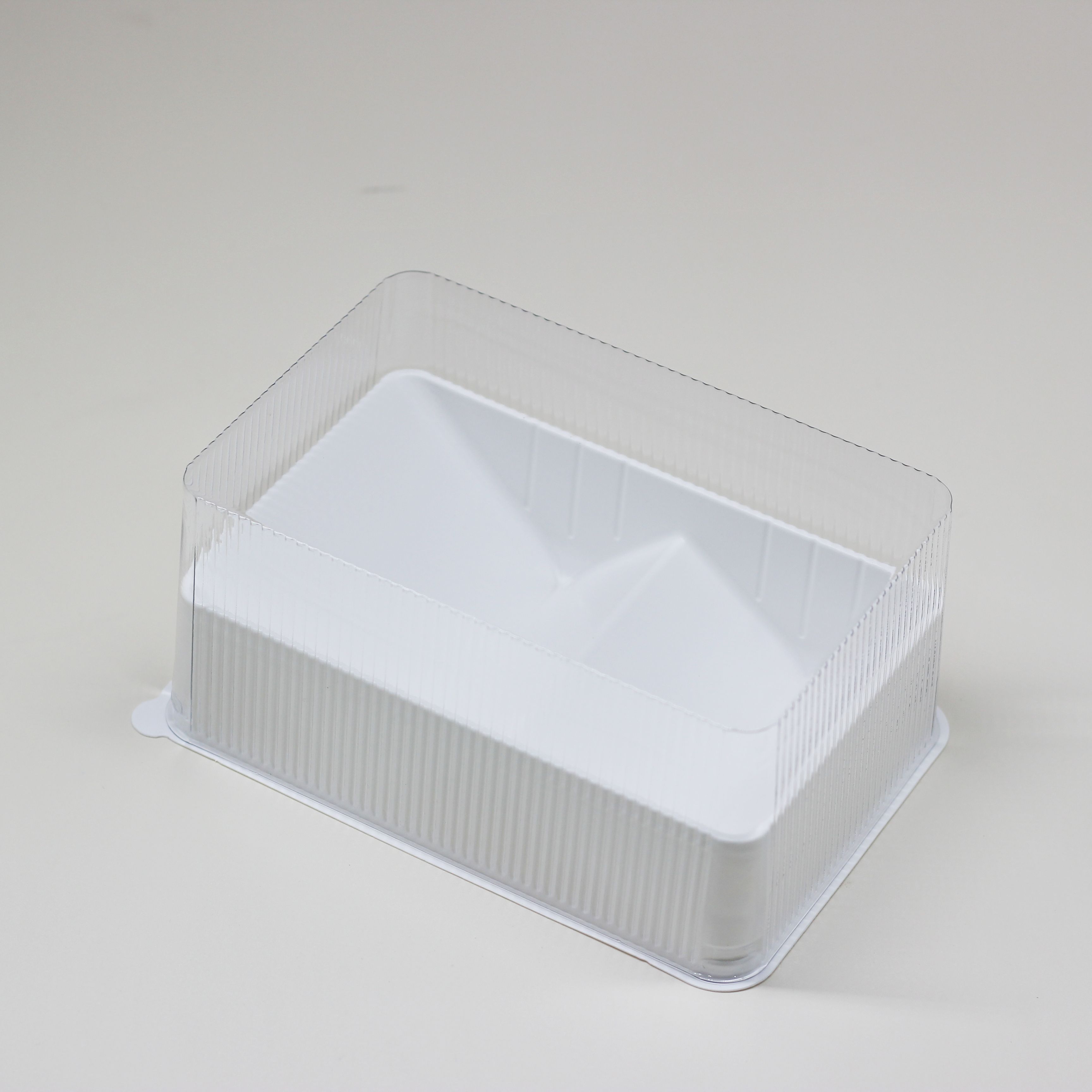 Charcuterie Boxes with Clear Lid Pastry Boxesfor double Cake Slice Cake roll Dessert to Go Containers