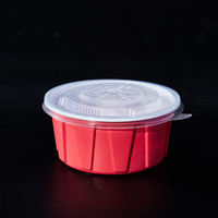 1250 ml Reusable Food Container To Go Plastic Bowl for Daily Use Picnic Microwave Safe Fridge Frozen available