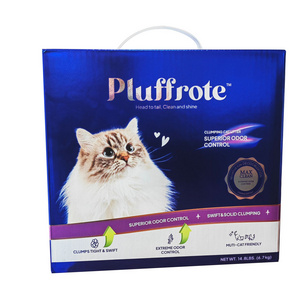 High-Quality Bentonite Clay Dust-Free Low Water Content Cat Litter