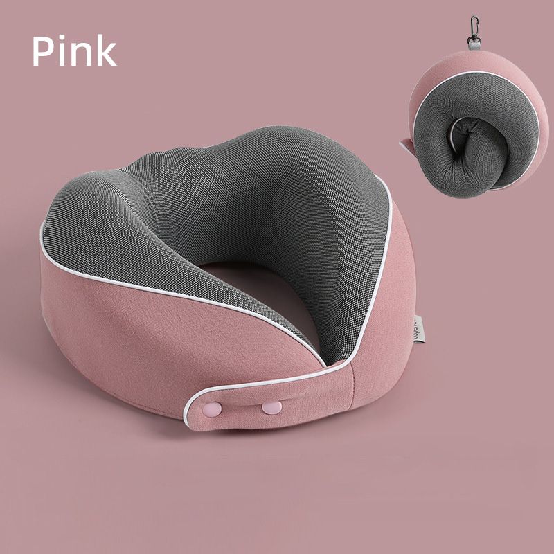 Hot Sales Wholesale Custom Memory Foam U-shaped Neck Pillow For Travel Rest