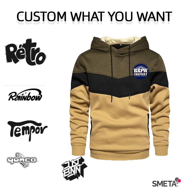 Oem pullover hoodies breathable tracksuits for men custom logo sweatsuit