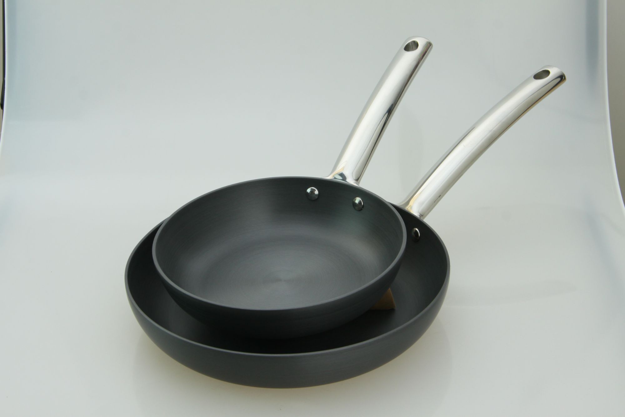 OEM&ODM S/S handle alu. non-stick coating frypan