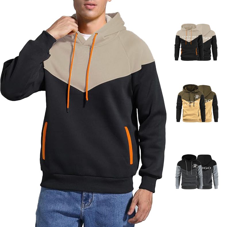 Oem pullover hoodies breathable sportswear custom logo track suit for men