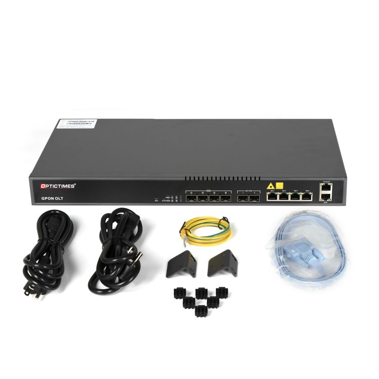 High Quality Fiber Optic Gpon Olt 4 Port 8 Port OLT