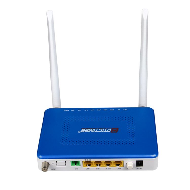 1Ge 3Fe Wifi Catv Epon Gpon Onu Ont Router