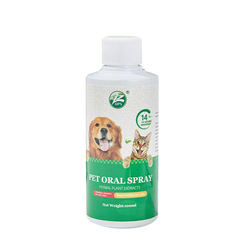 Private Label Oral Spray for Pets Supply Cleaning Odor Eliminator Natural Organic