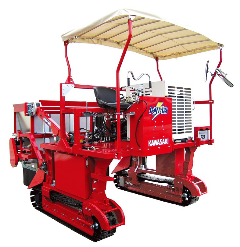 Riding type multifunction tea garden management machine