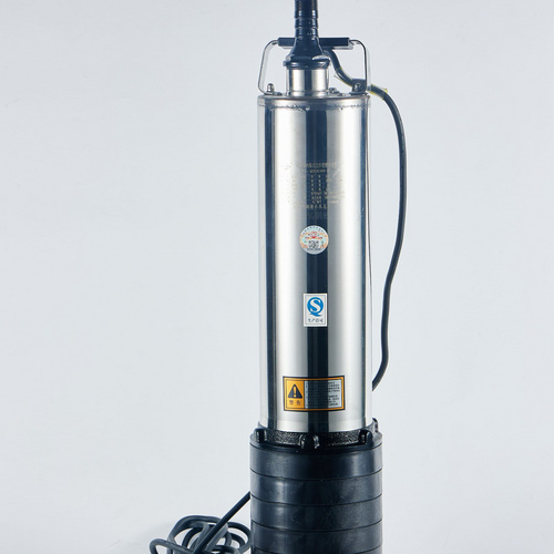 220V 1.2 HP POWER SINGLE-PHASE Submersible Pump - Stainless Steel Water Pump for Well and high pressure
